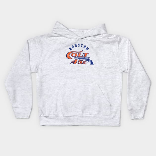 Houston Colt .45's Kids Hoodie by boscotjones